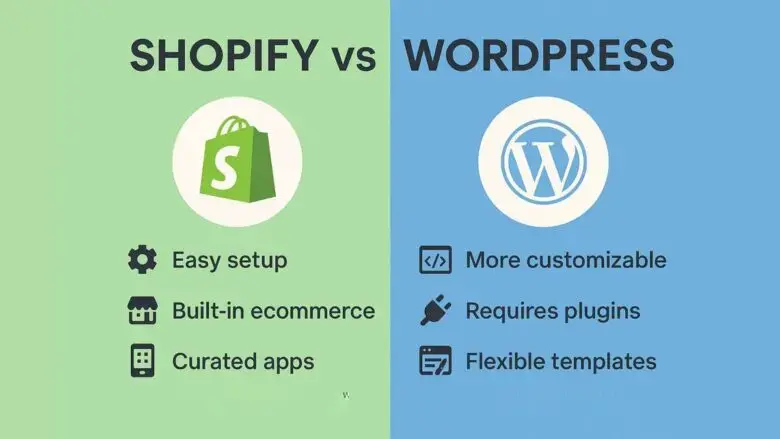 Shopify vs. WordPress for UK E-commerce Stores