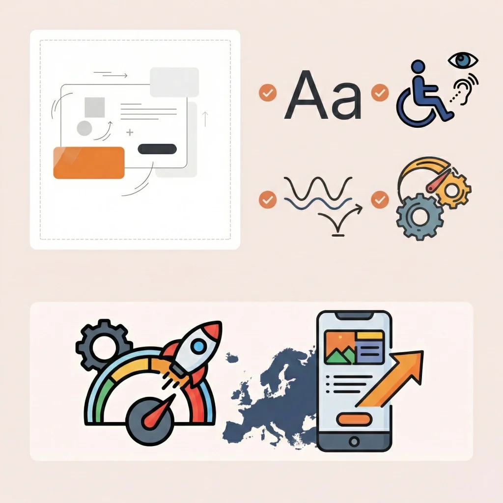 Website Design Trends that Influencing UK Businesses in 2026 PWA website development Europe