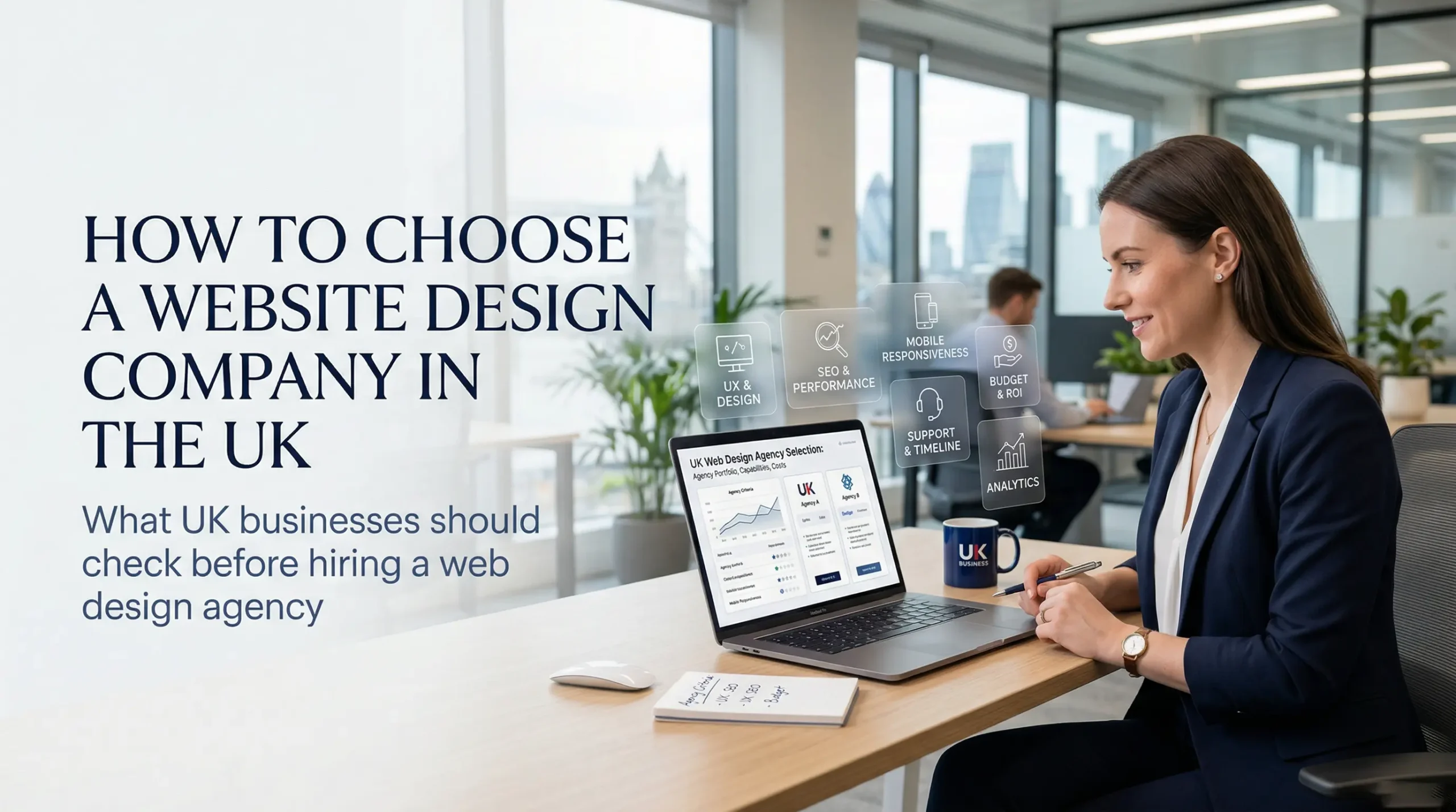 how to choose a website design company UK expert guide